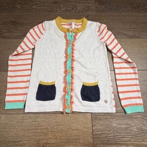 435 by Matilda Jane cardigan sweater Size 10, Mixed Pattern, Fall, Back 2 School